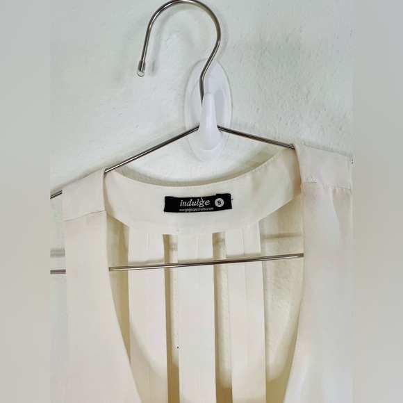 Indulge Boho Sleeveless Maxi Dress Size Small Red Ikat Print Chic Versatile - Picture 6 of 11